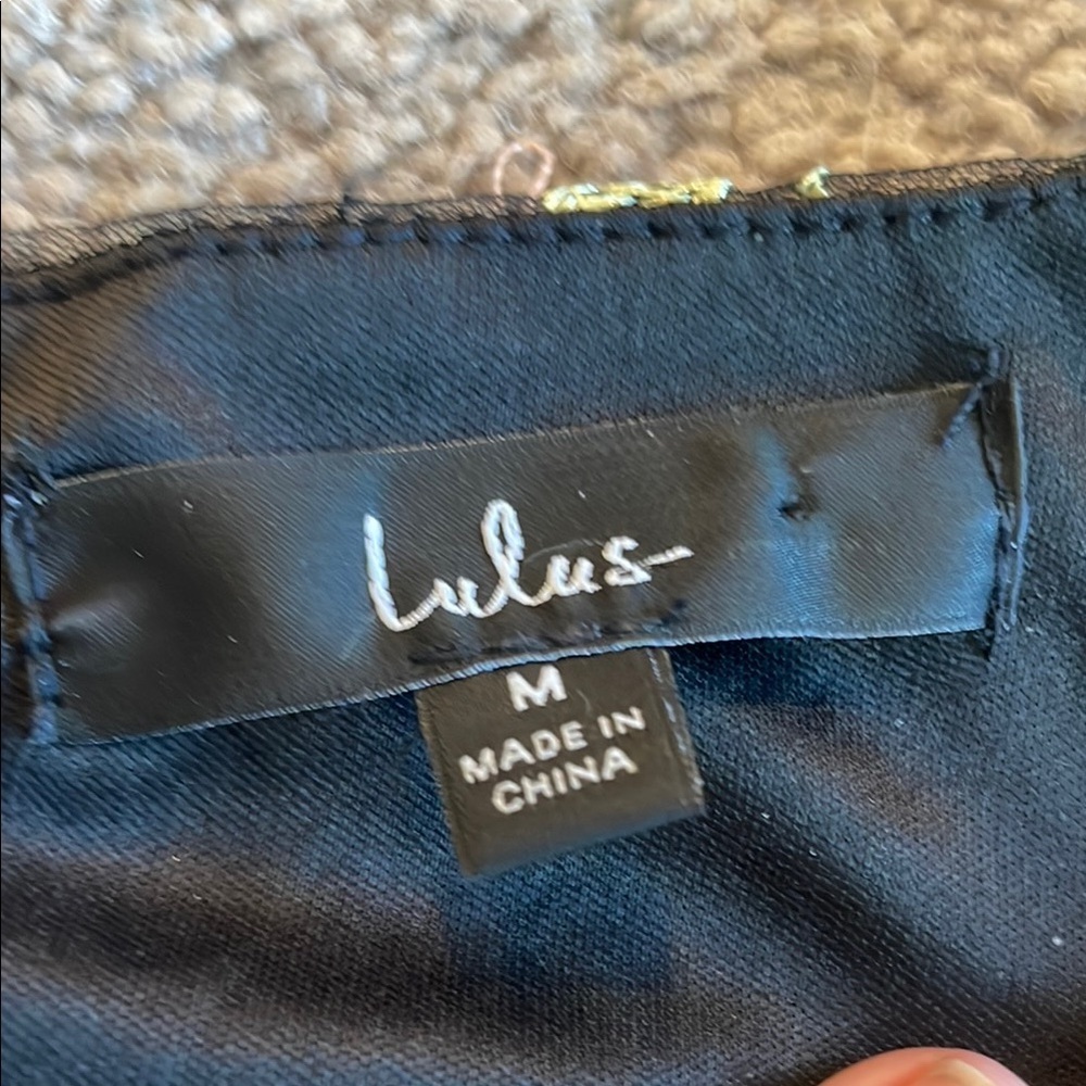 Lulu's Black Maxi Dress with Multicolor Floral Embroidery - Picture 10 of 10